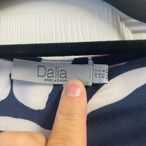 Navy floral long sleeve/shorts romper - Picture 7 of 10